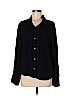 Abercrombie & Fitch 100% Viscose Black Long Sleeve Button-Down Shirt Size M - photo 1