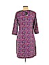Elementz Purple Casual Dress Size L (petite) - photo 2
