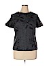 Banana Republic Gray Short Sleeve Blouse Size 14 - photo 1