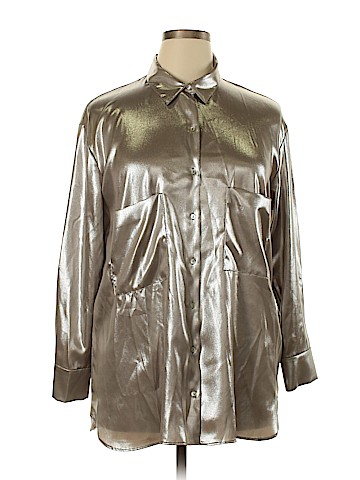 Zara TRF Long Sleeve Blouse (view 1)