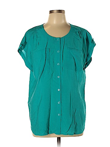 Van Heusen Short Sleeve Blouse (view 1)