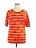 Lularoe Orange Short Sleeve T-Shirt Size 2X - photo 1