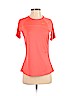 Nike 100% Polyester Orange Active T-Shirt Size M - photo 1