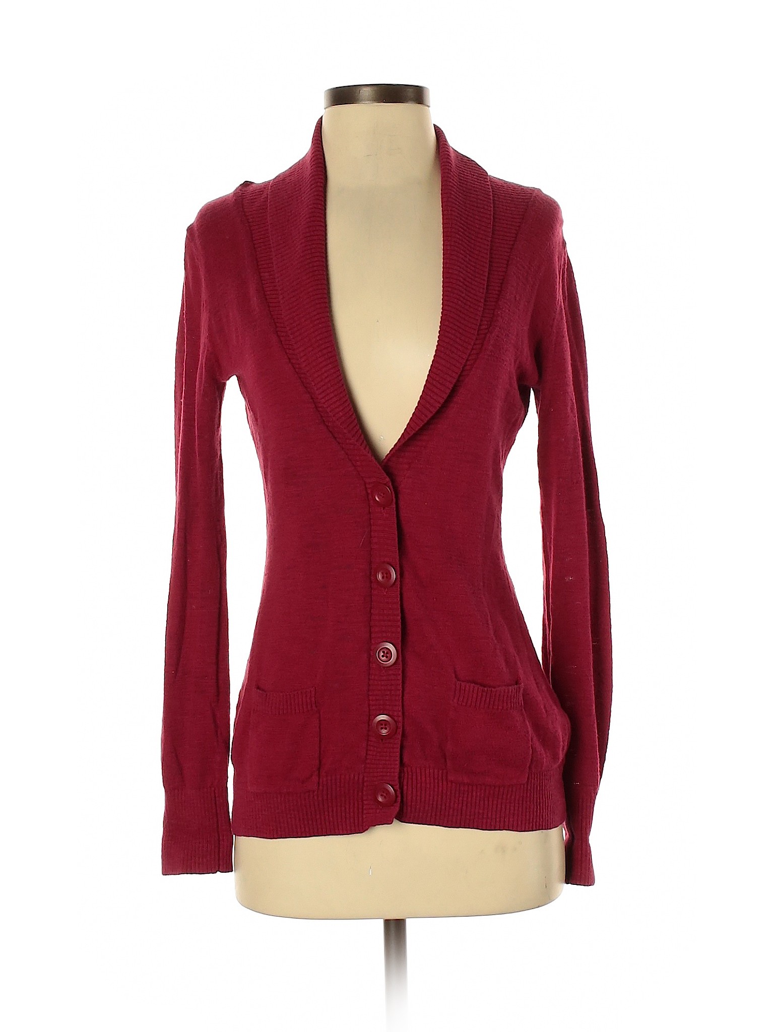 Mossimo Supply Co. Women Red Cardigan S | eBay
