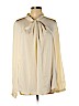 Banana Republic Factory Store 100% Polyester Ivory Long Sleeve Blouse Size XL - photo 1