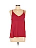 Shinestar 100% Polyester Red Sleeveless Blouse Size M - photo 1