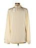 Banana Republic Factory Store 100% Polyester Ivory Long Sleeve Blouse Size XL - photo 2