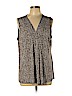 Dana Buchman Tan Sleeveless Top Size XL - photo 1