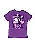 Under Armour 100% Cotton Purple Active T-Shirt Size S (youth) - photo 2