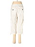 Khakis & Co White Cargo Pants Size 6 (petite) - photo 2