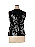 Masseys 100% Polyester Black Sleeveless Top Size 14 - photo 2