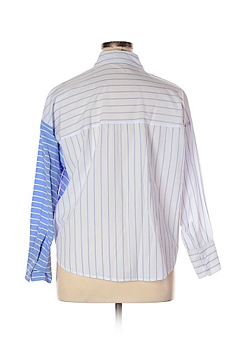 Divided by H&M Long Sleeve Button-Down Shirt (view 2)