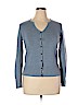 Gap 100% Wool Blue Wool Cardigan Size XL - photo 1