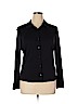 Gap Black Long Sleeve Button-Down Shirt Size XL - photo 1
