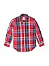 Gap Kids 100% Cotton Red Long Sleeve Button-Down Shirt Size S (kids) - photo 1