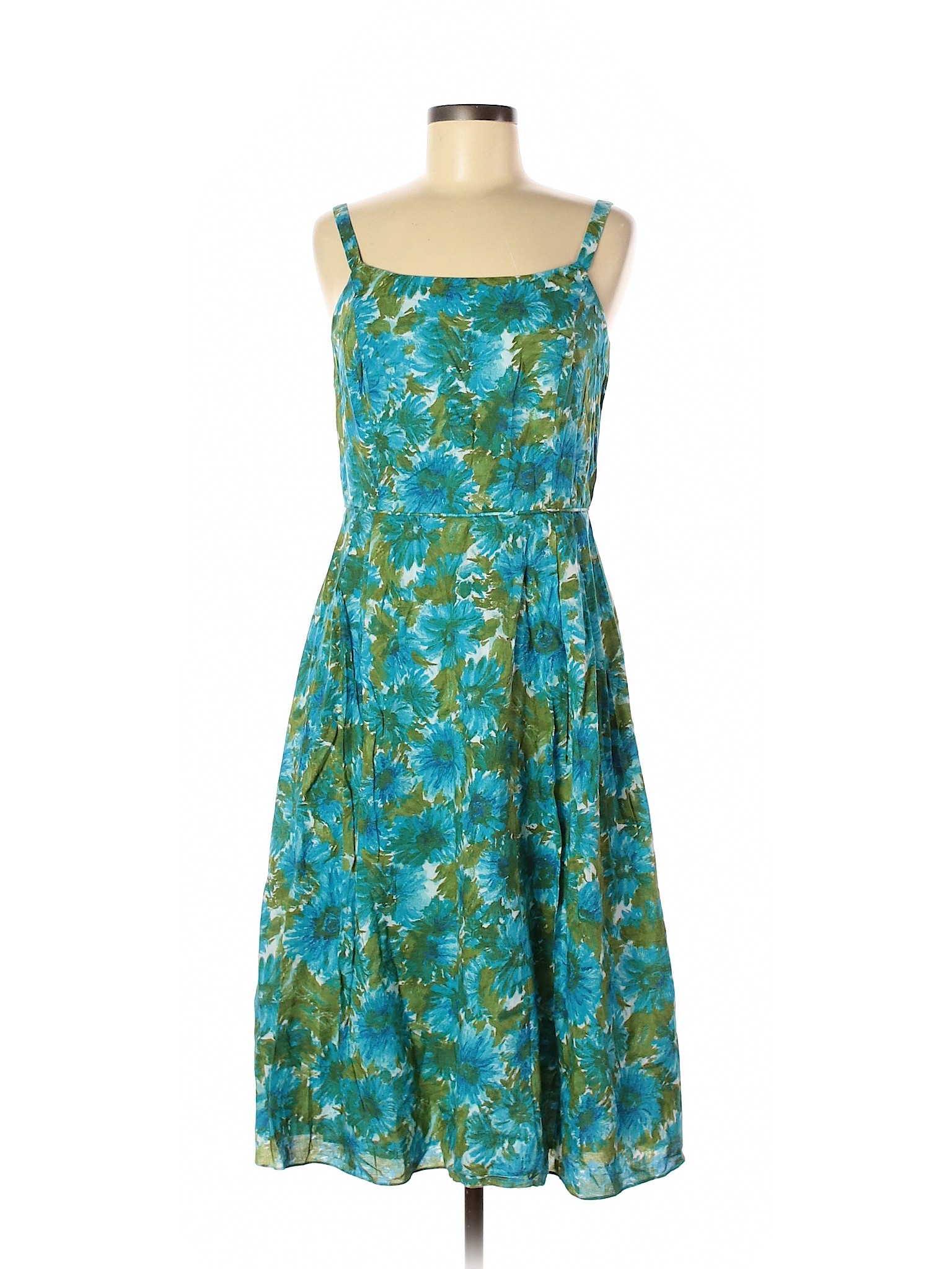 Talbots Women Green Casual Dress 6 | eBay