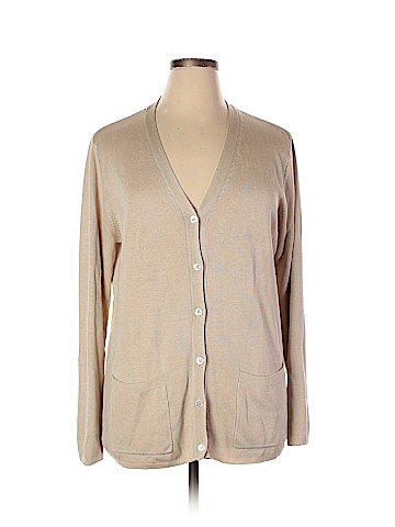 Liz Claiborne Collection Silk Cardigan (view 1)