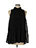 Mossimo 100% Polyester Black Sleeveless Blouse Size M - photo 1