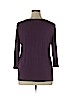 Premise Studio Purple 3/4 Sleeve Top Size 1X - photo 2
