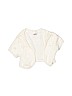 Justice Solid White Shrug Size 12 - 14 - photo 1