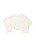 Justice Solid White Shrug Size 12 - 14 - photo 2