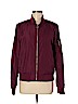 Garage 100% Polyester Burgundy Jacket Size M - photo 1
