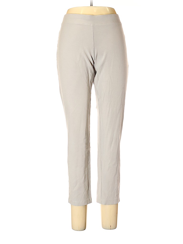 Eileen Fisher Gray Casual Pants Size L - photo 1