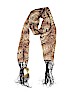 H&M 100% Silk Animal Print Brown Silk Scarf One size - photo 1