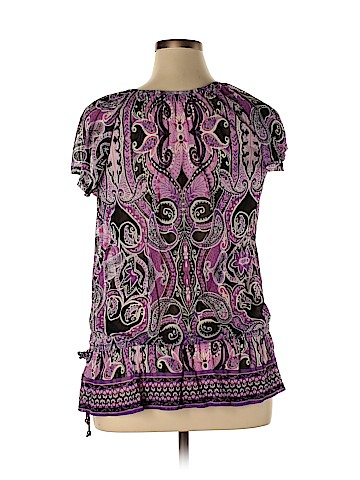 Apt. 9 Short Sleeve Blouse (view 2)