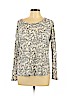 Forever 21 100% Viscose Ivory Long Sleeve T-Shirt Size L - photo 1