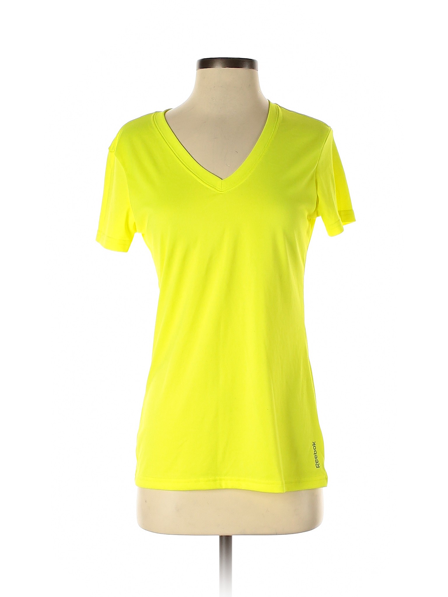 reebok shirts womens yellow