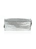 Ann Taylor 100% Leather Silver Leather Clutch One size - photo 3