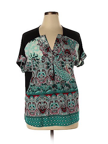 Dana Buchman Short Sleeve Top (view 1)