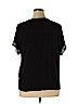 Dana Buchman 100% Polyester Black Short Sleeve Top Size XL - photo 2