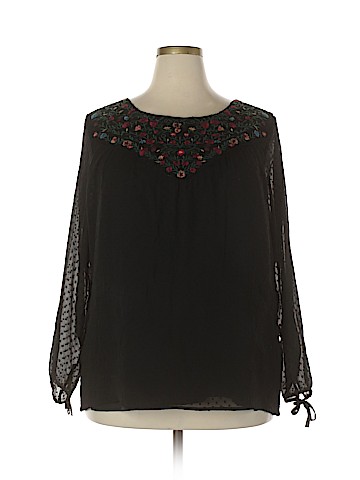 Torrid Long Sleeve Blouse (view 1)