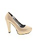 Calvin Klein Tan Heels Size 6 1/2 - photo 1