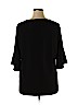 Talbots Black 3/4 Sleeve Top Size 1X - photo 2