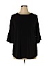 Talbots Black 3/4 Sleeve Top Size 1X - photo 1