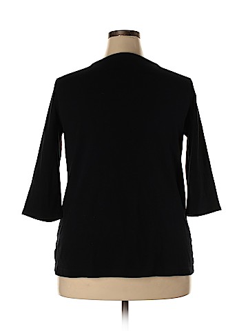 Lane Bryant 3/4 Sleeve Top (view 2)
