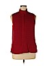 Coldwater Creek 100% Cotton Red Vest Size 1X - photo 1