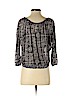 Free People Gray 3/4 Sleeve Top Size S - photo 2