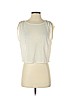 Frenchi Ivory Short Sleeve Top Size S - photo 1