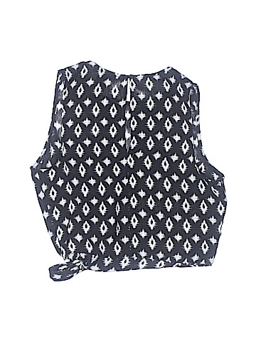 Aqua Sleeveless Blouse (view 2)