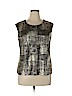 Calvin Klein Gold Sleeveless Top Size 0X - photo 1
