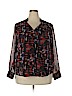 Vince Camuto 100% Polyester Red Long Sleeve Blouse Size 2X - photo 1
