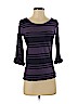 Splendid 100% Supima Cotton Purple 3/4 Sleeve T-Shirt Size S - photo 1