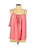 Show Me Your Mumu 100% Polyester Pink Short Sleeve Blouse Size L - photo 1