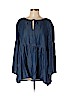 Jones New York Signature 100% Lyocell Blue 3/4 Sleeve Blouse Size XL - photo 1