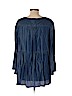 Jones New York Signature 100% Lyocell Blue 3/4 Sleeve Blouse Size XL - photo 2