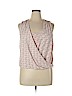 White House Black Market Pink Sleeveless Blouse Size 14 - photo 1
